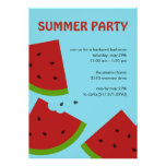 Watermelon Slices Summer Party Invitation