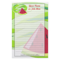 Watermelon Stationery by Customizables Watermelon Stationery
