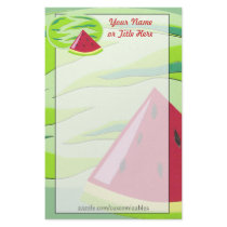 Watermelon Stationery by Customizables Watermelon Stationery