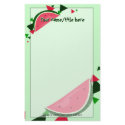 Watermelon Stationery by Customizables Watermelon Stationery