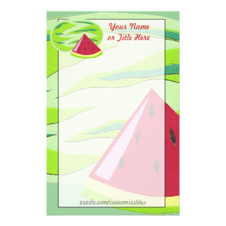 Watermelon Stationery | Zazzle
