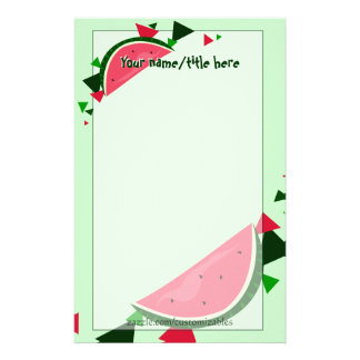 Watermelon Stationery | Zazzle