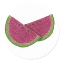 watermelon stickers by ArianeC watermelon stickers
