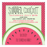 Watermelon Summer Cookout Invitation