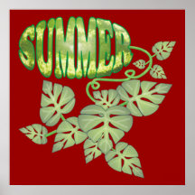 Watermelon Summer Poster
