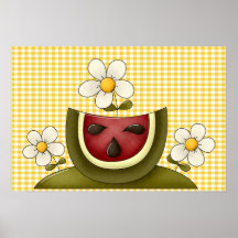 Watermelon Summer Print and Poster