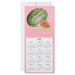 Watermelon Telephone and Calender card Full Color Rack Card