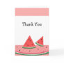 Watermelon Thank You Greeting Cards