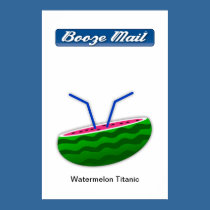 Watermelon Titanic Poster posters by boozemail Watermelon Titanic Poster posters