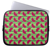 Watermelon Wedges Pattern Computer Sleeves