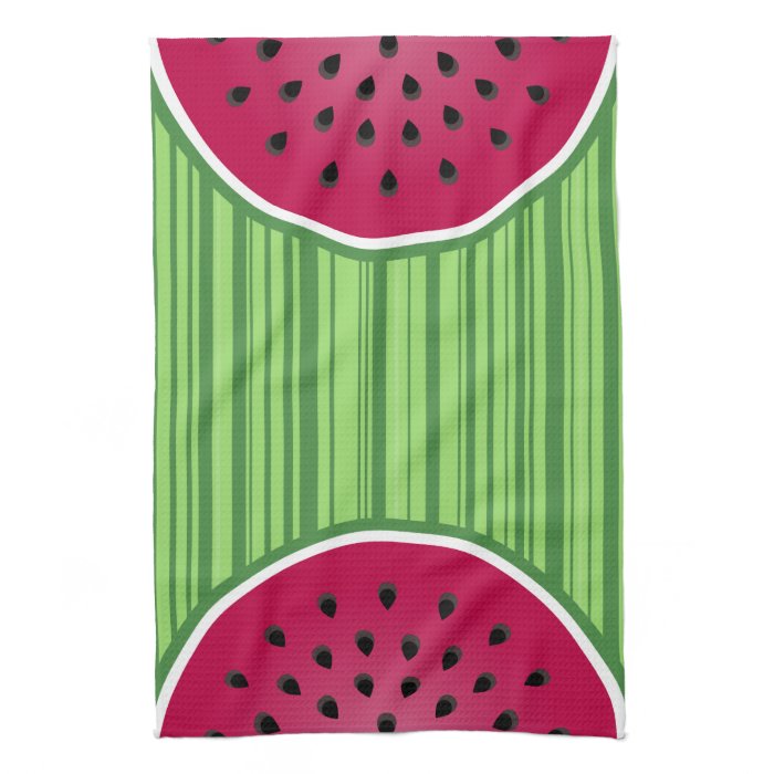 Watermelon Wedgies Kitchen Towel