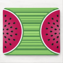 Watermelon Wedgies Mouse Pads