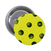 watermelons and seeds products pinback button
