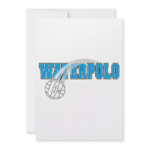 waterpolo logo custom invites