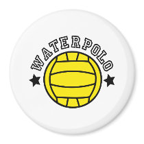 waterpolo refrigerator magnet