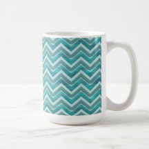 Waters Glitter Chevron Pattern Mug