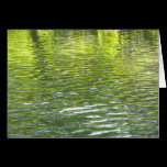Waters of Oak Creek Nature Photography Card
