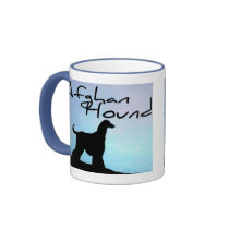 Waterside Afghan Hound mugs