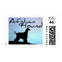 Waterside Afghan Hound postage by dogsandhorses Waterside Afghan Hound postage