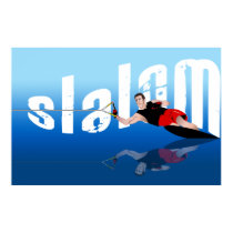 Waterski Poster posters