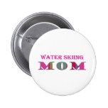WaterSkiingMom Pinback Button