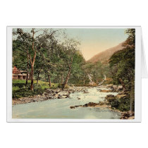 Watersmeet and refreshment house, Lynton and Lynmo Card