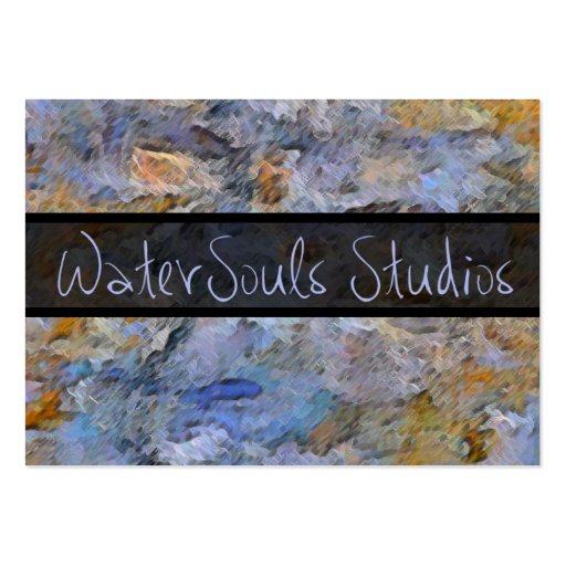 WaterSouls Studios August 6, 2011 Business Card Template (front side)