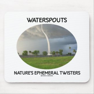 Waterspouts Nature's Ephemeral Twisters Mousepads