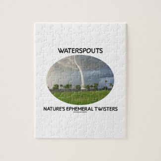 Waterspouts Nature's Ephemeral Twisters Jigsaw Puzzle