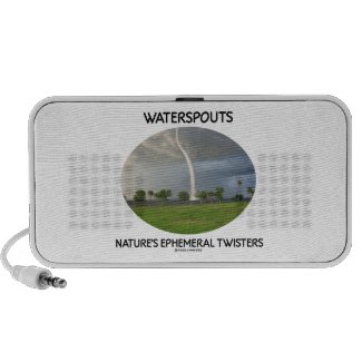 Waterspouts Nature's Ephemeral Twisters Mp3 Speakers