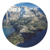 Waterton Lakes National Park, Alberta, Canada Round Sticker