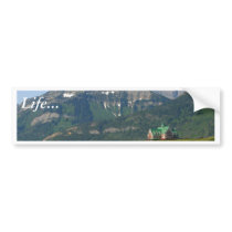 Waterton Lakes National Park Prince Of Wales Hotel bumper stickers by lifesphere Waterton Lakes National Park Prince Of Wales Hotel bumper stickers