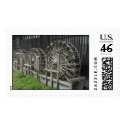 Waterwheel in Japan postage