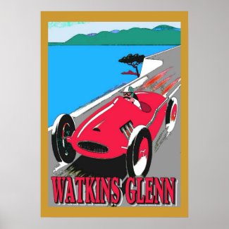 Watkins Glenn Racing Print
