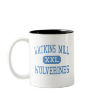 Watkins Mill - Wolverines - Montgomery Village mugs by customteamsportswear Watkins Mill - Wolverines - Montgomery Village mugs