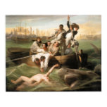 Watson and the Shark, by John Singleton Copley Posters