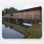 Watson Covered Bridge-Reflections Mouse Pads