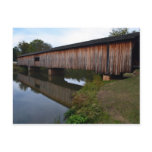 Watson Covered Bridge-Reflections Post Card