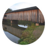 Watson Covered Bridge-Reflections stickers