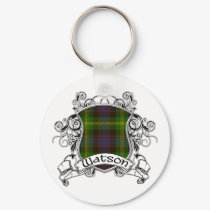 Watson Tartan Shield keychains by Scottish_Tartans Watson Tartan Shield keychains