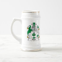 Watt Family Crest mugs by coatsofarms Watt Family Crest mugs