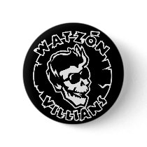 Watzón Villians Damon buttons by Watzon Watzón Villians Damon buttons
