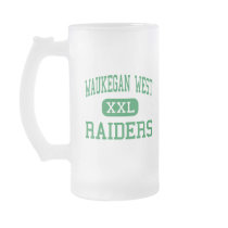 Waukegan West - Raiders - High - Waukegan Illinois mugs by customteamsportswear Waukegan West - Raiders - High - Waukegan Illinois mugs