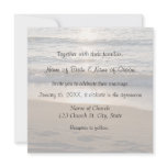 Wave at Sunset Wedding Invitation Cards