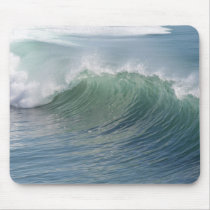 Wave break mouse pads