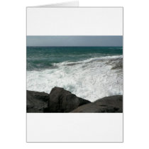 Wave Breaking On Big Rocks Cards