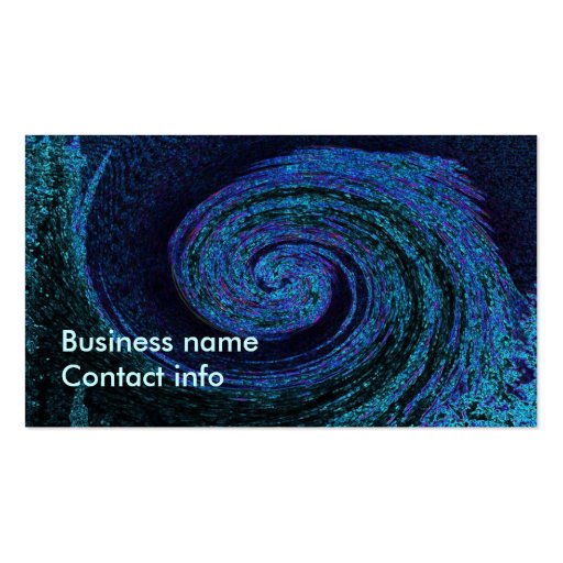 WAVE BUSINESS CARD (front side)