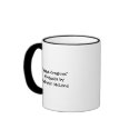 "Wave Creature" b&w digital abstract mugs