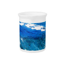 Wave Dance - cricketdiane ocean decor Beverage Pitchers