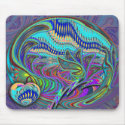 Wave-Heart Mousepad by gregvan Wave-Heart Mousepad